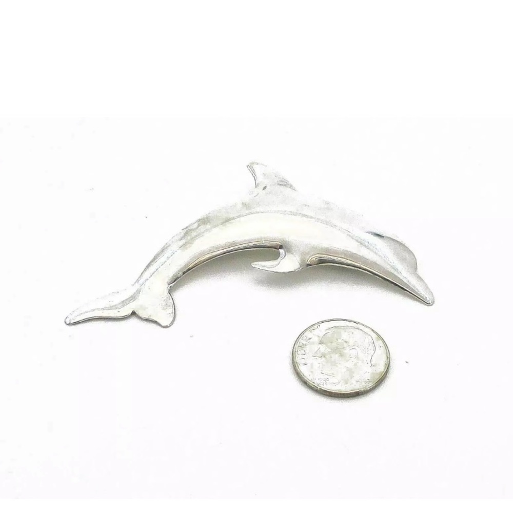 Sterling silver dolphin 🐬 pin